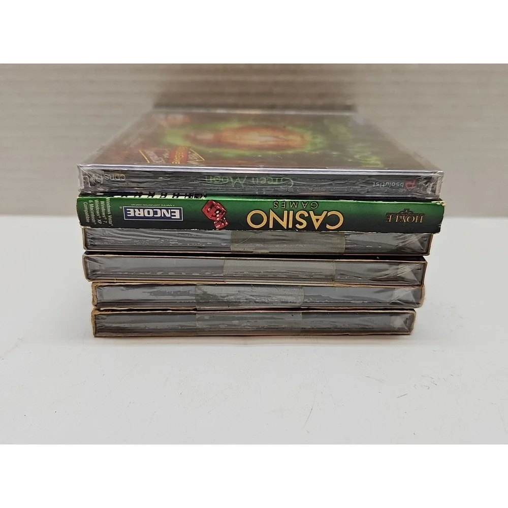 Assorted Computer Games Lot Of 6 Brand New